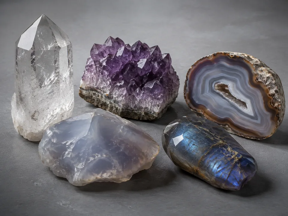 Quartz & Silica mineral family specimens
